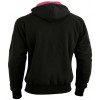 MOTORBIKE PINK & BLACK SOFT FLEECE HOODIE